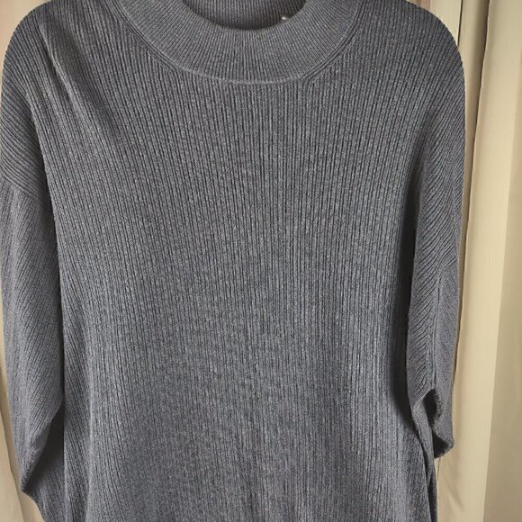 Preswick & Moore Mens Blue Knit 100% Cotton Pullover Sweater Size Medium - Picture 2 of 12